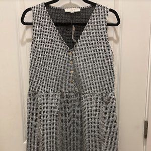 Loft Checker Dress - NWT